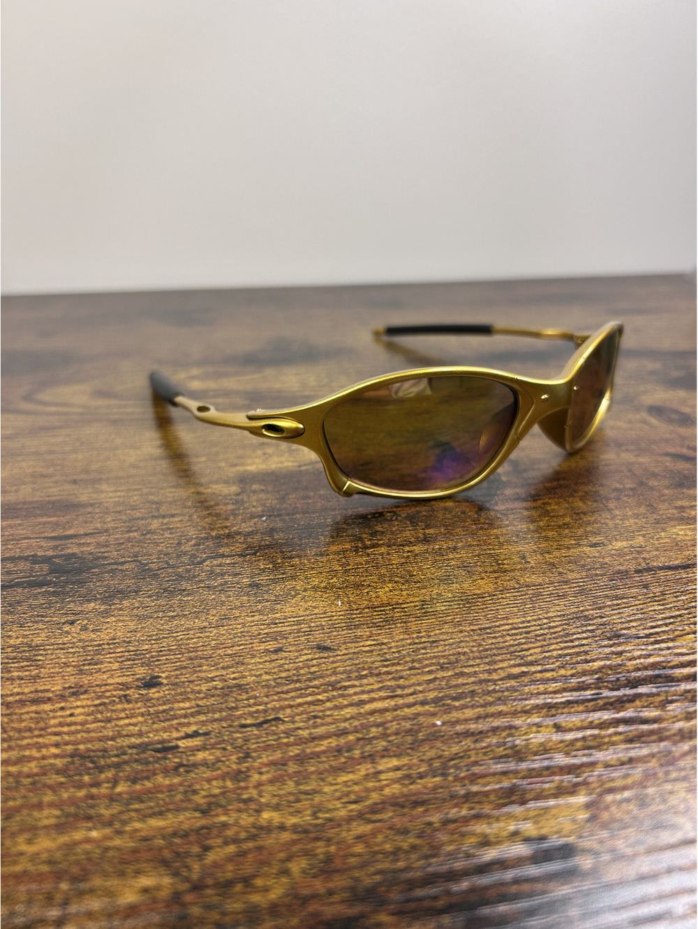 Gold Frame Sunglasses with rainbow Lenses
